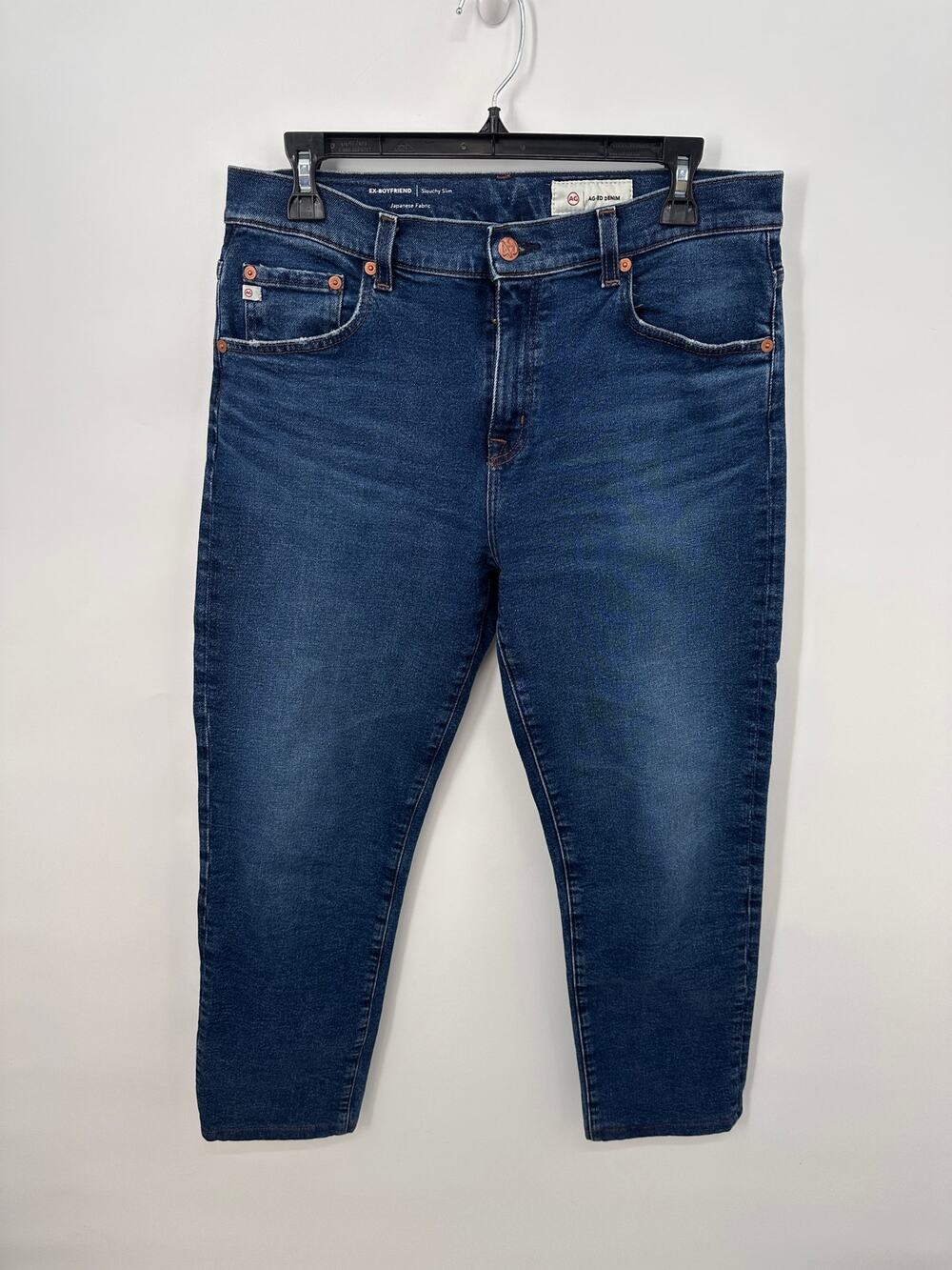 AG JEANS Ex Boyfriend Souchy Slim Jean in Japanese Denim  // 28